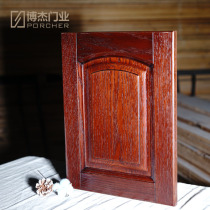 Log cabinet door solid wood door panel painted cabinet door custom factory direct log door panel wardrobe door customization