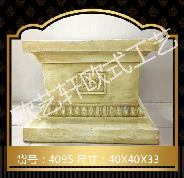 Hot selling best-selling wedding vintage flower base Road Hotel outdoor decoration of European-style Roman pillar pot