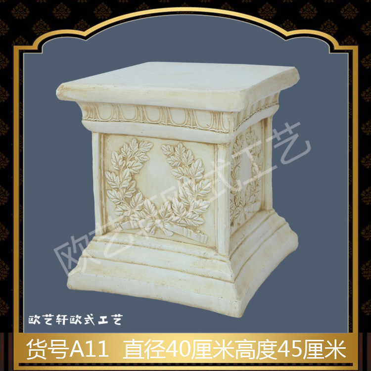 Wedding Celebration Road Citation Photo Gallery Real View Photography Props Eu Style Retro Roman Columns Flower Pots Base Hotel Clubhouse Decorations