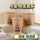 Одноразовый бумажный стаканчик Oden cup с защитой от ожогов, ведро из утолщенной бумаги, миска с крышкой, коммерческая упаковочная коробка oden на вынос mini 1