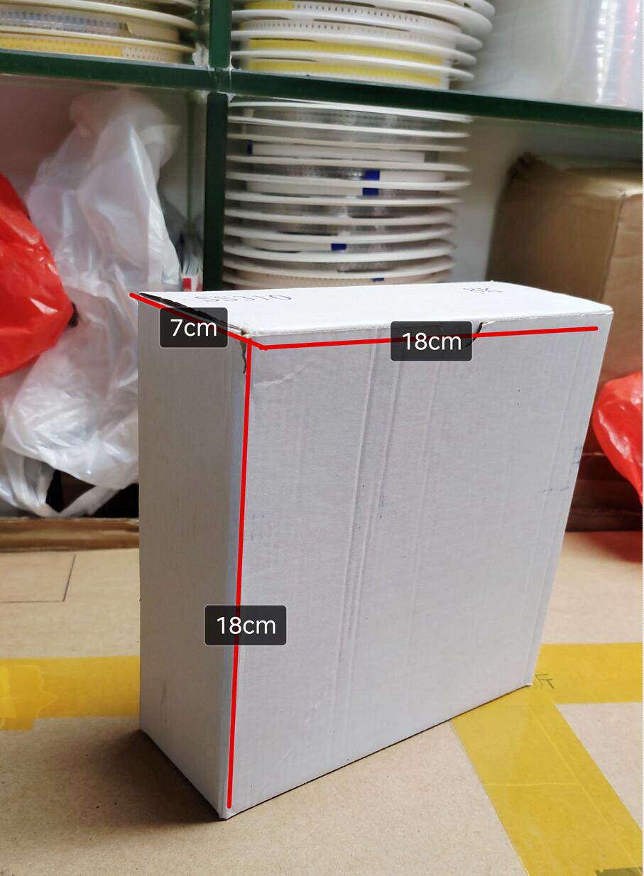 Box 18-7-18 of electronic new components cardboard box packing resistance capacitive disc