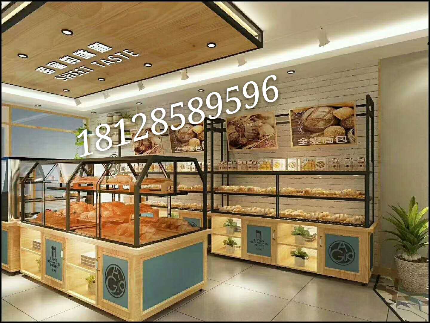 Heating cabinet Bread cabinet Wrought iron bread display cabinet Bread rack Open drawer type Nakajima cabinet side cabinet
