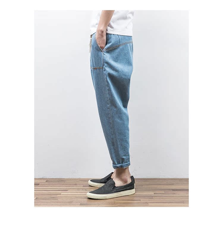 Jeans pour jeunesse Sarouel en coton pour été - Ref 1461636 Image 43
