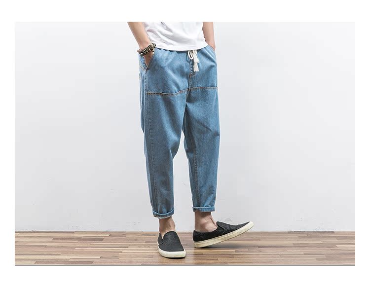 Jeans pour jeunesse Sarouel en coton pour été - Ref 1461636 Image 45