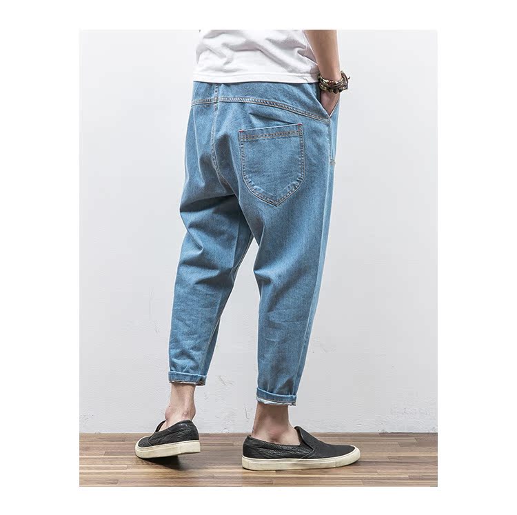 Jeans pour jeunesse Sarouel en coton pour été - Ref 1461636 Image 44