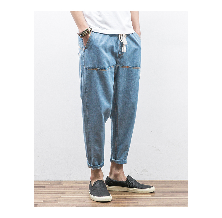 Jeans pour jeunesse Sarouel en coton pour été - Ref 1461636 Image 42