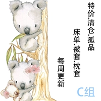 Đặc biệt cung cấp bông vải thô tấm đơn xử lý giải phóng mặt bằng chăn bông chăn đơn mảnh vỏ gối đôi nhỏ tươi drap giuong