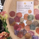 Time Man Post Fire Printing Series Пакет Pet Packer Creative Little Fresh On Material Labouring Sealing Patch Patch