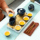 Дорожный чайный сервиз, чайная чашка Кунг-фу, домашний простой офисный керамический чайник, современный простой чайный поднос на открытом воздухе mini 3