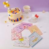 Sanrio, Hello Kitty, трехмерная детская открытка, карточки, в 3d формате