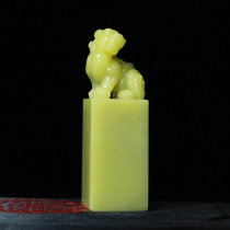 Stone Prince Jai Qingtian boutique seal instead button chapter feng men qing seal zhang liao to control no matter how many lights you have frozen Yaan Green 2 8CM