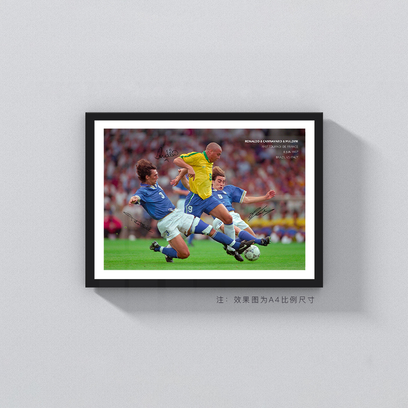07 Photo Frame Century Double Shovel Rona Dakarova Romanticini Photo Fan Solid Wood Football Decorative Wall