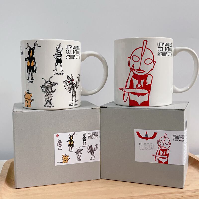 In-Stock Japanese-Made Ultraman Salted Egg Superhero Print Monster Collection Mug Ceramic Cartoon Gift 350ml In-Stock Japanese-Made Ultraman Salted Egg Superhero Print Monster Collection Mug Ceramic Cartoon Gift 350ml