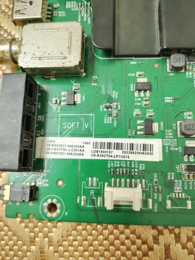 TCL 55P6 motherboard 40-M838C7-MAB2HG screen LVU550NEBL CD9W01 V2