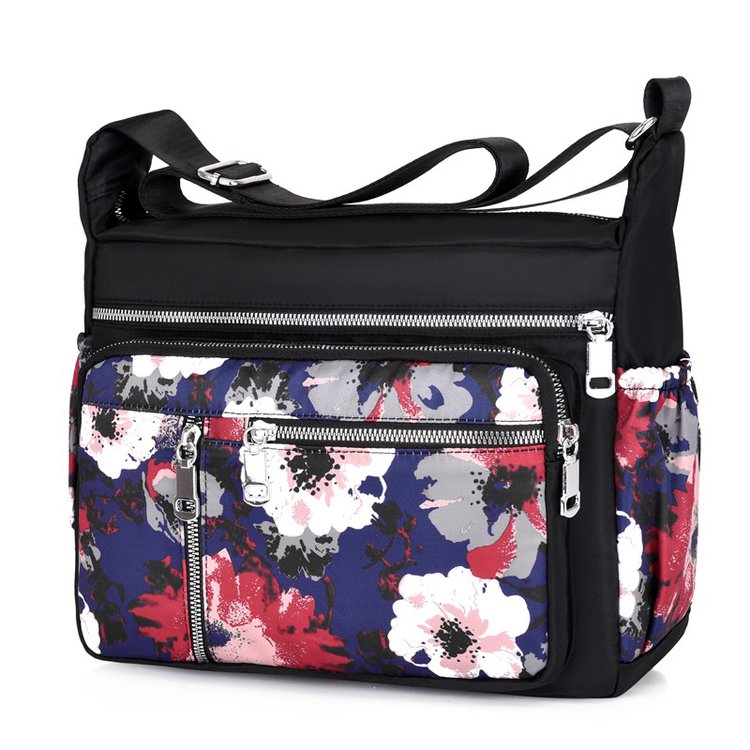 New Slanted Satchel Woman Fashion Large Capacity Casual Mom Bag Multifunction Light Travel Single Shoulder Bag Korean version of the Shoulder Bag