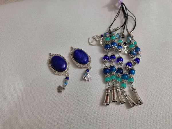 Suction needle scissors pendant 5