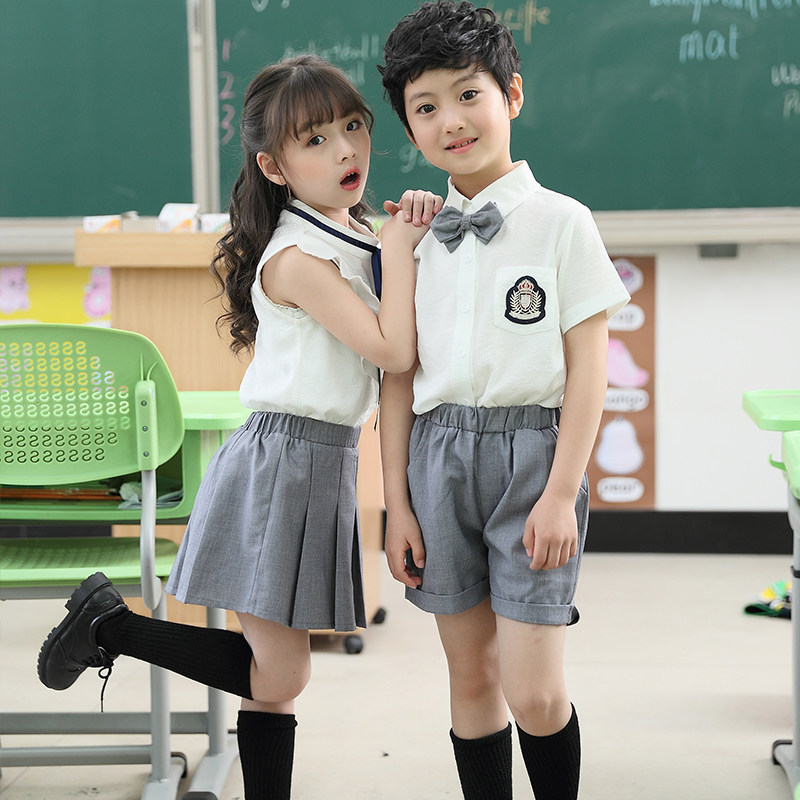 Kindergarten Garden clothes Summer clothes Inn College Wind children Graduation Choral clothes Summer class clothes Primary school uniforms