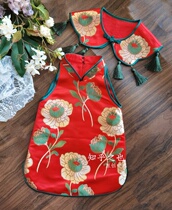 Zhihu original childrens cheongsam year old childrens cheongsam Chinese cheongsam