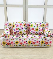 Barbie phụ kiện búp bê chơi đồ chơi nhà, đồ nội thất vải sofa sofa quà noel cho bé