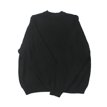 Japanese retro knitted round neck long-sleeved sweater Japanese retro knitted round neck long-sleeved sweater