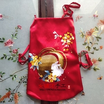 Su embroidery summer hand embroidered embroidery sling belly style underwear adult female sexy classical court retro Chinese style