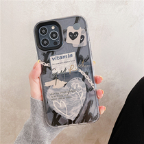 P40 tide card loving label couple iPhone131211Promax transparent xxr male and female 78plus mobile phone shell