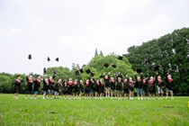 Graduation season shooting in Shanghai graduation photography micro-film aerial photography graduation shooting childrens photography and videography