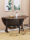 Home round table dining table foldable mobile dining table simple folding table hotel round desktop three-fold table