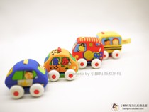 Big J recommends Melissa & Doug Chichis Soft Cloth Pullback Car Removable Washable Baby Inertia Trolley Toy