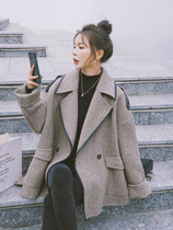 Sandro Moscoloni short fur coats women 2021 new autumn and winter little sub looters big clothes