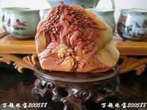 Shoushan stone Cinnabar red ornaments Matsushita ask boy Wanchao jewelry 200588