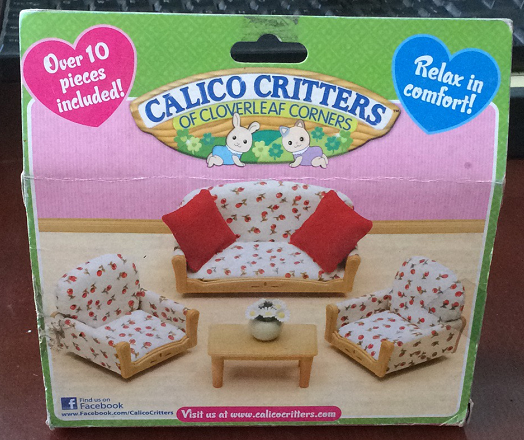 Япония EPOCH Forest Family Toys Sylvanian Families спальня набор из трёх предметов
