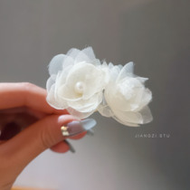 JZ STU does not enter regret to stop the version of hot flower craft steamed bread Pearl plated 18K gold ear ear