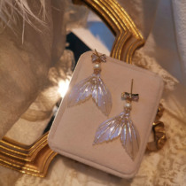 JZ STU * Appearance patent piracy prosecution * exclusive original design sweet Aurora 925 silver plated 18K needle