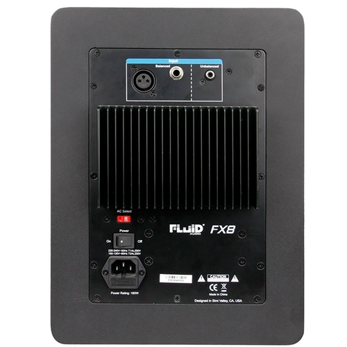 [Total Agent Travel] Fluid Audio FX8 Coaxial Somey Source Director Director Disterling (одна пара) Бесплатная доставка