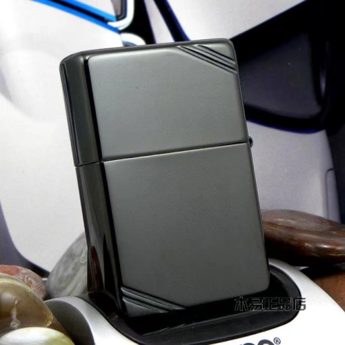 Корона подлинный Zippo более легкая броня броня черная титановая броня круто - одно слово титан