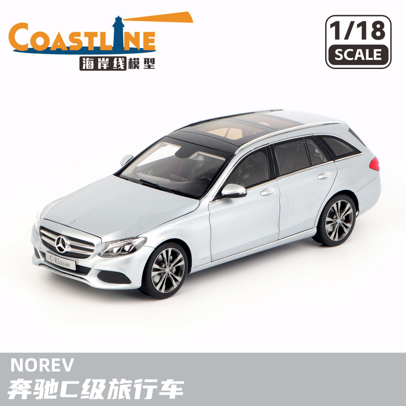 Norev 1/18 Mercedes-Benz C-Class Wagon Alloy Simulation Car Model Norev 1/18 Mercedes-Benz C-Class Wagon Alloy Simulation Car Model