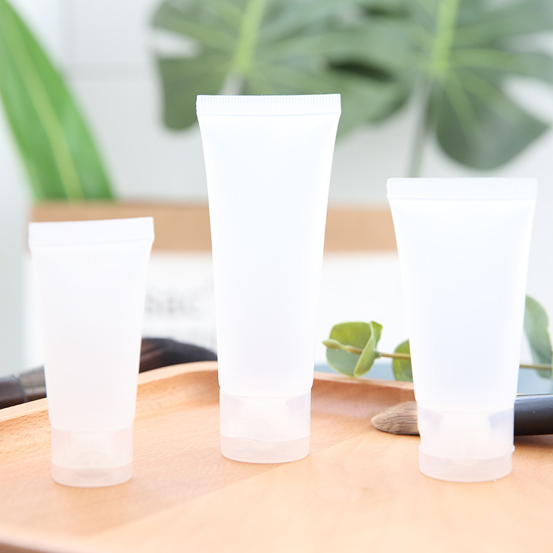 Frosted Wash Face Milk Travel Cover Set Empty Bottle Emulsion Hose Split Bottle Homemade Hand Cream Portable Toothpaste Squeeze Bottle