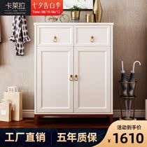 (clearance)Light luxury shoe cabinet Simple modern storage cabinet Economical household multi-function storage living room entrance cabinet