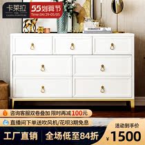 (new 2022 new) modern minimalist light and luxurious bucket lockers Living-room Containing Cabinet Six Bucket Cabinet Seven Bucket Cabinets
