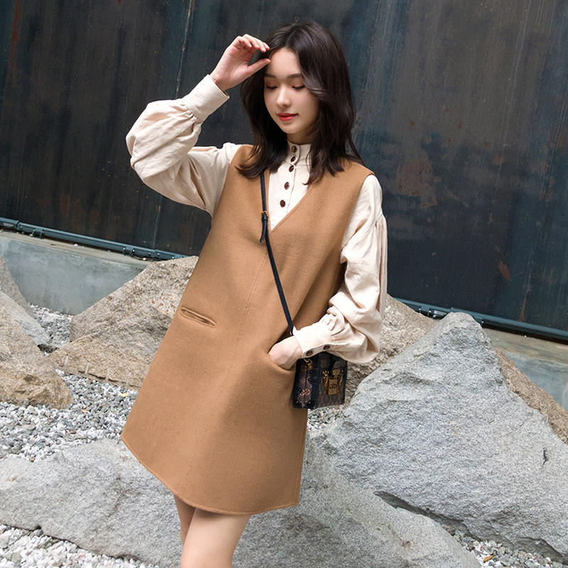 Débardeur hiver femme en Laine - Ref 3177708 Image 1