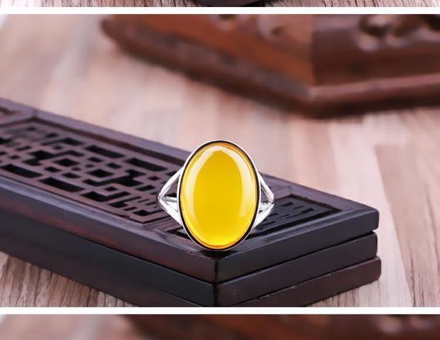S925 sterling bạc nhẫn trống hỗ trợ 8 * 10 9 * 13 12 * 18 12 * 15 15 * 20 14 * 18 7 * 9 chăm sóc nhẫn nữ - Nhẫn nhẫn calvin klein