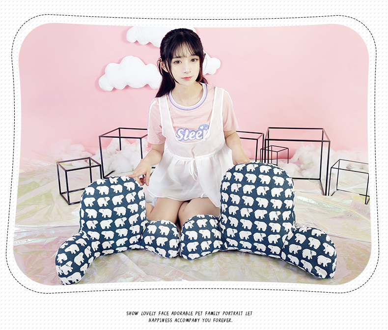 Xe eo ghế sofa đệm văn phòng đệm thắt lưng gối bà bầu bốn mùa xe eo gối lưng eo - Trở lại đệm / Bolsters goi tua lung