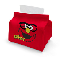 Sesame Street tissue box cute cartoon creative home living room restaurant tissue paper storage bag napkin set