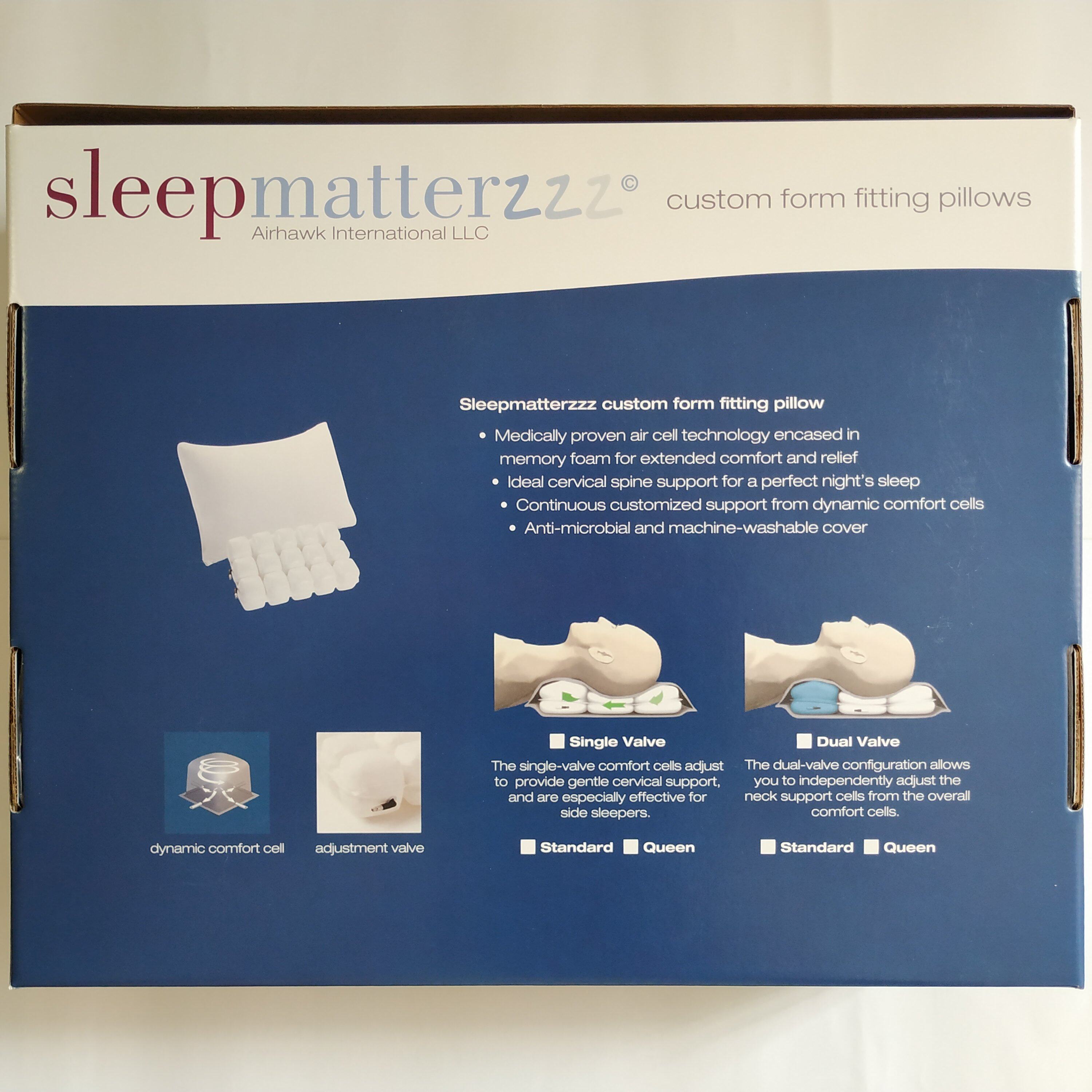 sleepmatterzzz pillow