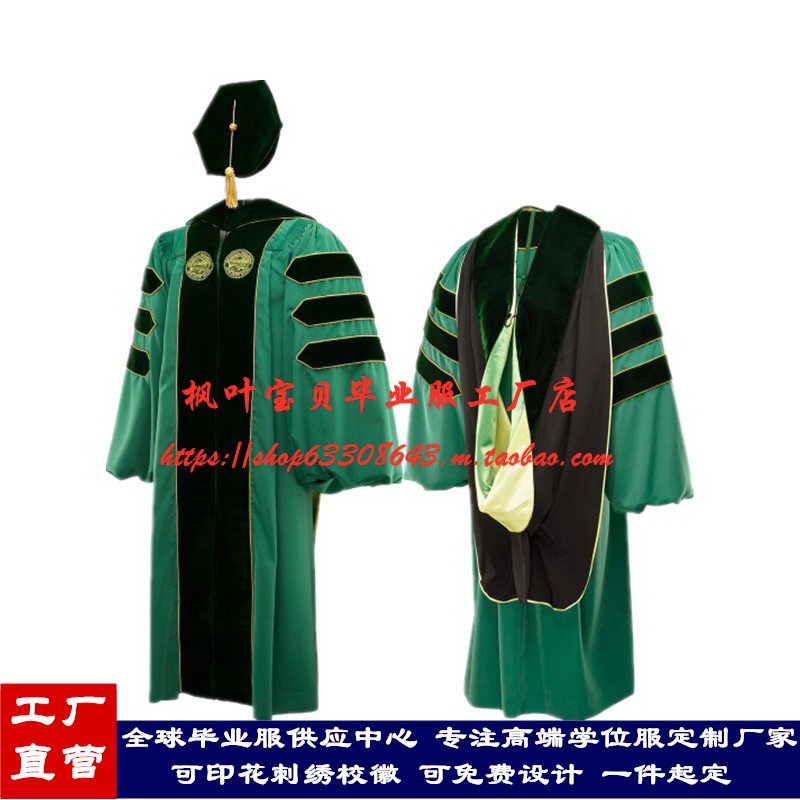 你离学术大佬只差一件博士服？美国博士服PHD带你走进科研圈！-学生校服-淘宝好物网