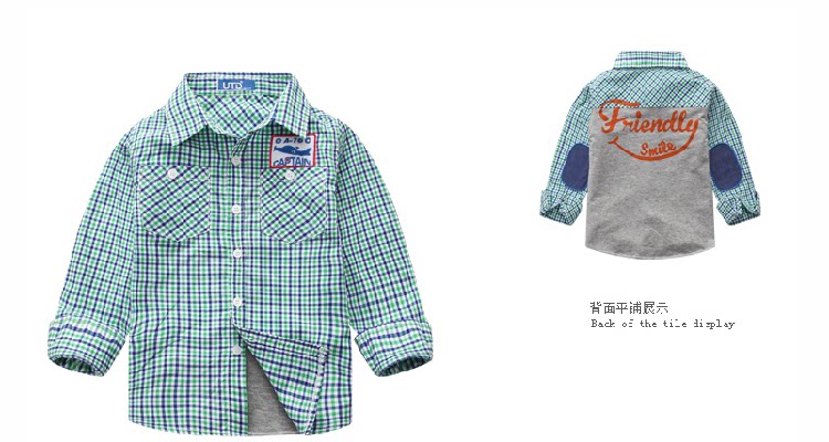 Chemise garcon à manche longue - Ref 2075527 Image 9