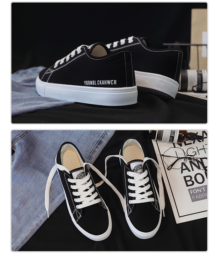 Giày vải nữ phiên bản Hàn Quốc của sinh viên hoang dã Harajuku ulzzang board giày retro phong cách Hồng Kông chic giày nữ trắng giay the thao nu