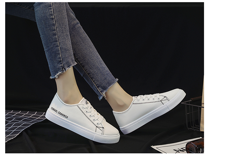 Giày vải nữ phiên bản Hàn Quốc của sinh viên hoang dã Harajuku ulzzang board giày retro phong cách Hồng Kông chic giày nữ trắng giay the thao nu