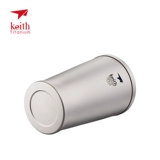 Кейт Кайси чистый титановый чашка для домашнего офиса, делая чайную чашку вакуумной изоляции с высоким содержанием двойного двойного чистого титана водяной чашки